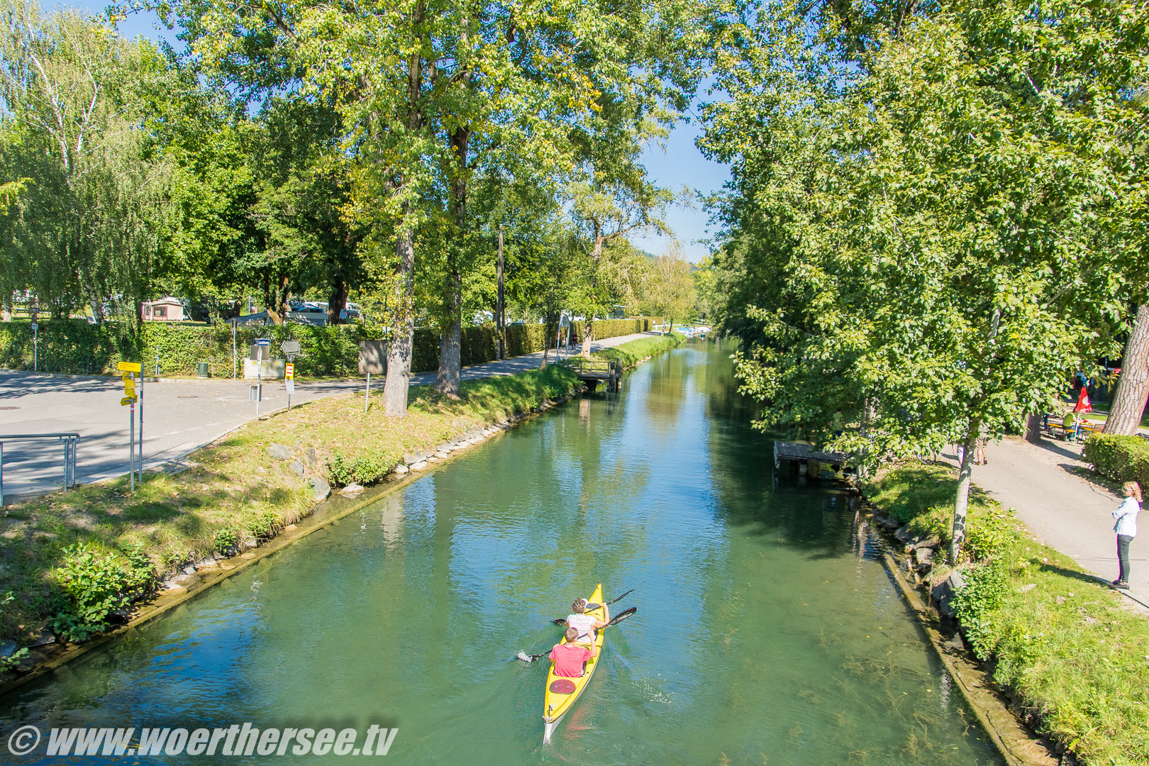 Lendkanal Ironman Strecke Schwimmen Klagenfurt