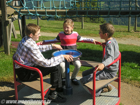 Kinder fühlen sich am Magdalensberg wohl