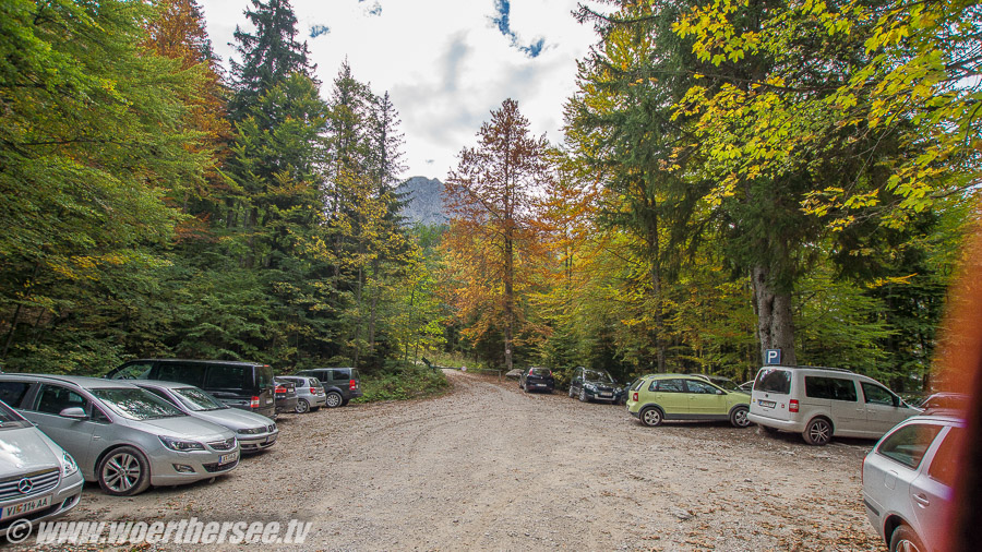 Parkplatz zur Bertahütte