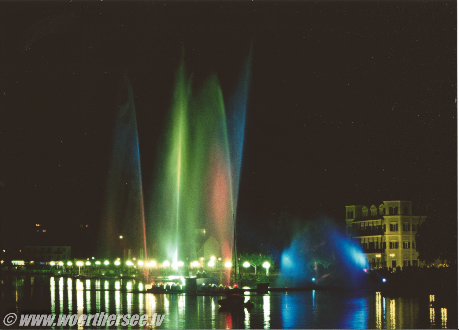 Lasershow in Velden